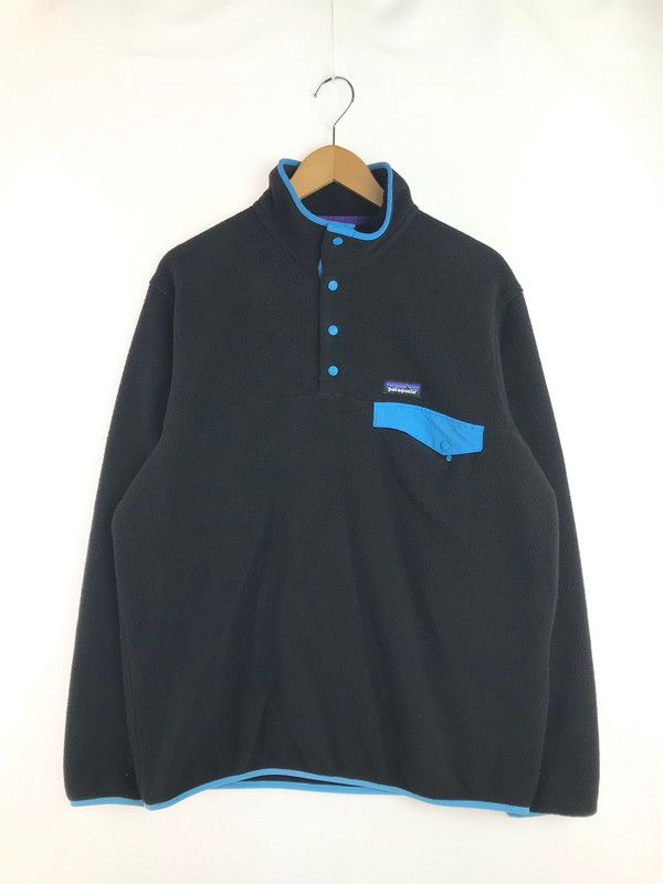 品 patagonia パタゴニア SNAP T BLACK ライトウェイト シンチラ スナップ プルオーバー トップス 144 251128 rt 15 tag