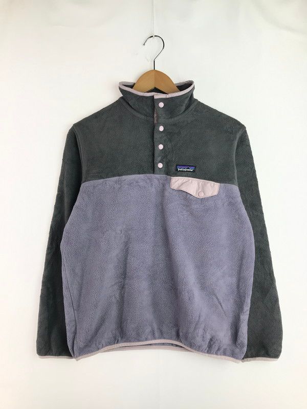 品 patagonia パタゴニア SNAP-T GRAY PURPLE 25455 シンチラ スナップ T プルオーバー 18年製 168-251128-rt-16-tag