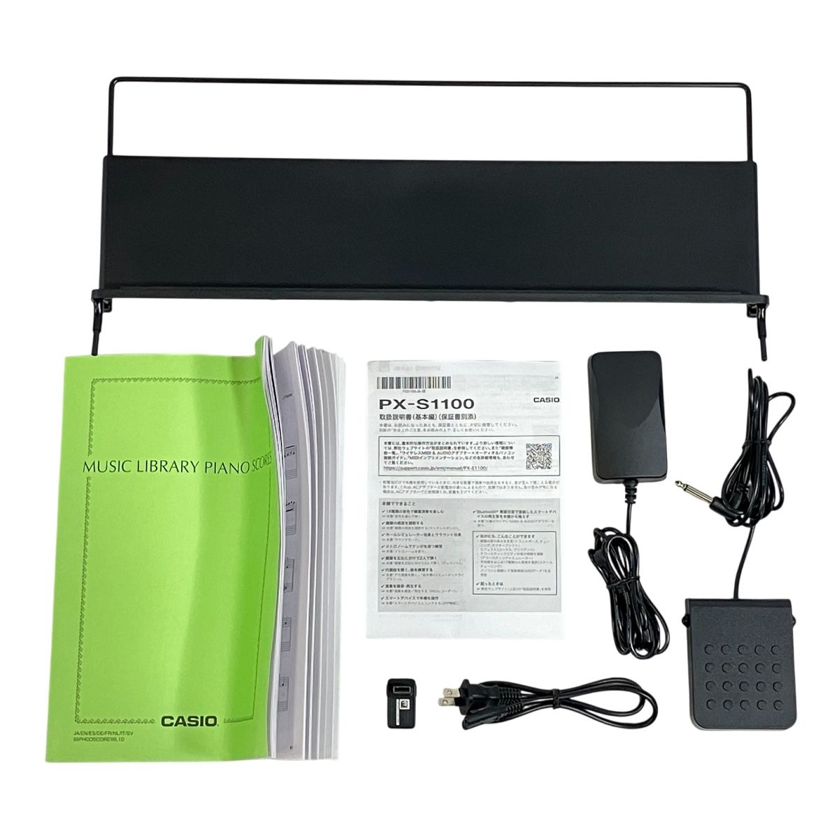 CASIO Privia PX S 1100 BK 電子ピアノ キーボード ブラック 88鍵盤 製 楽器