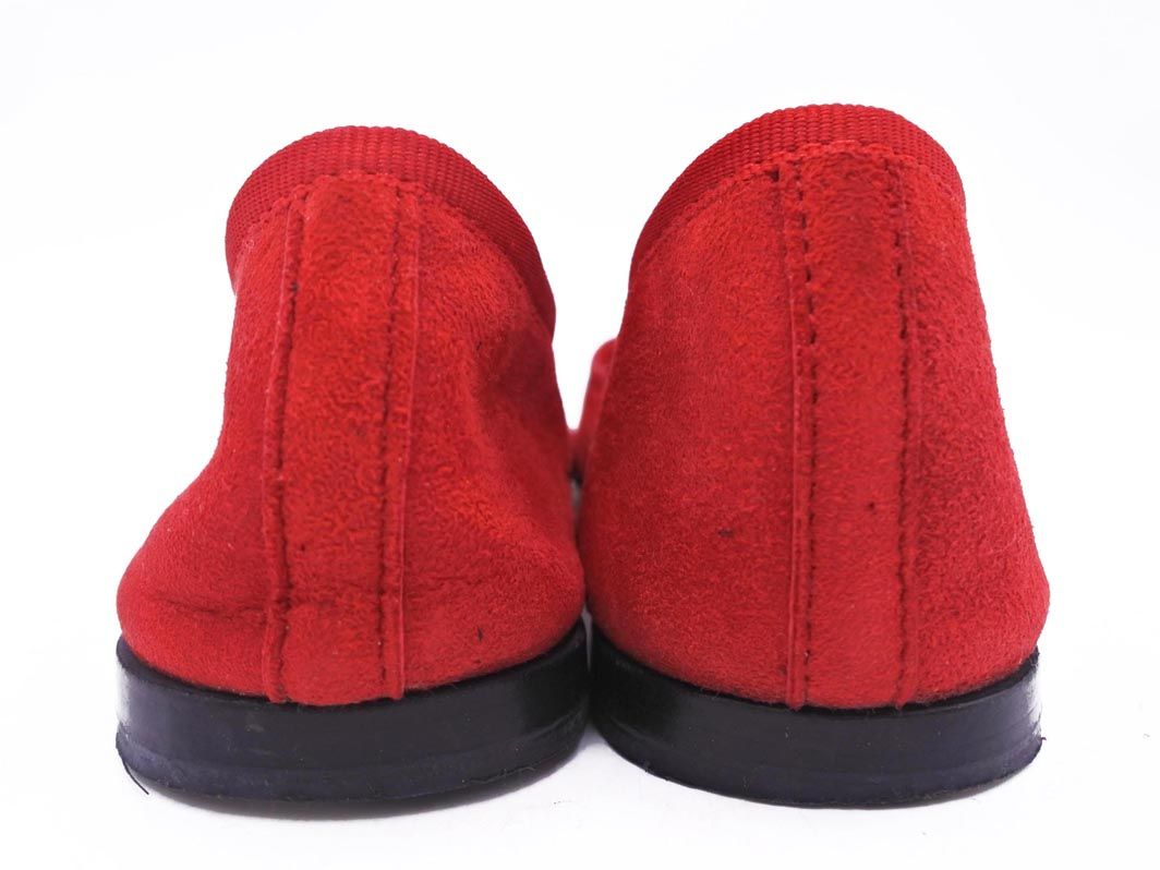 repetto レペット スウェード バレエ シューズ size37（23cm位）/赤
