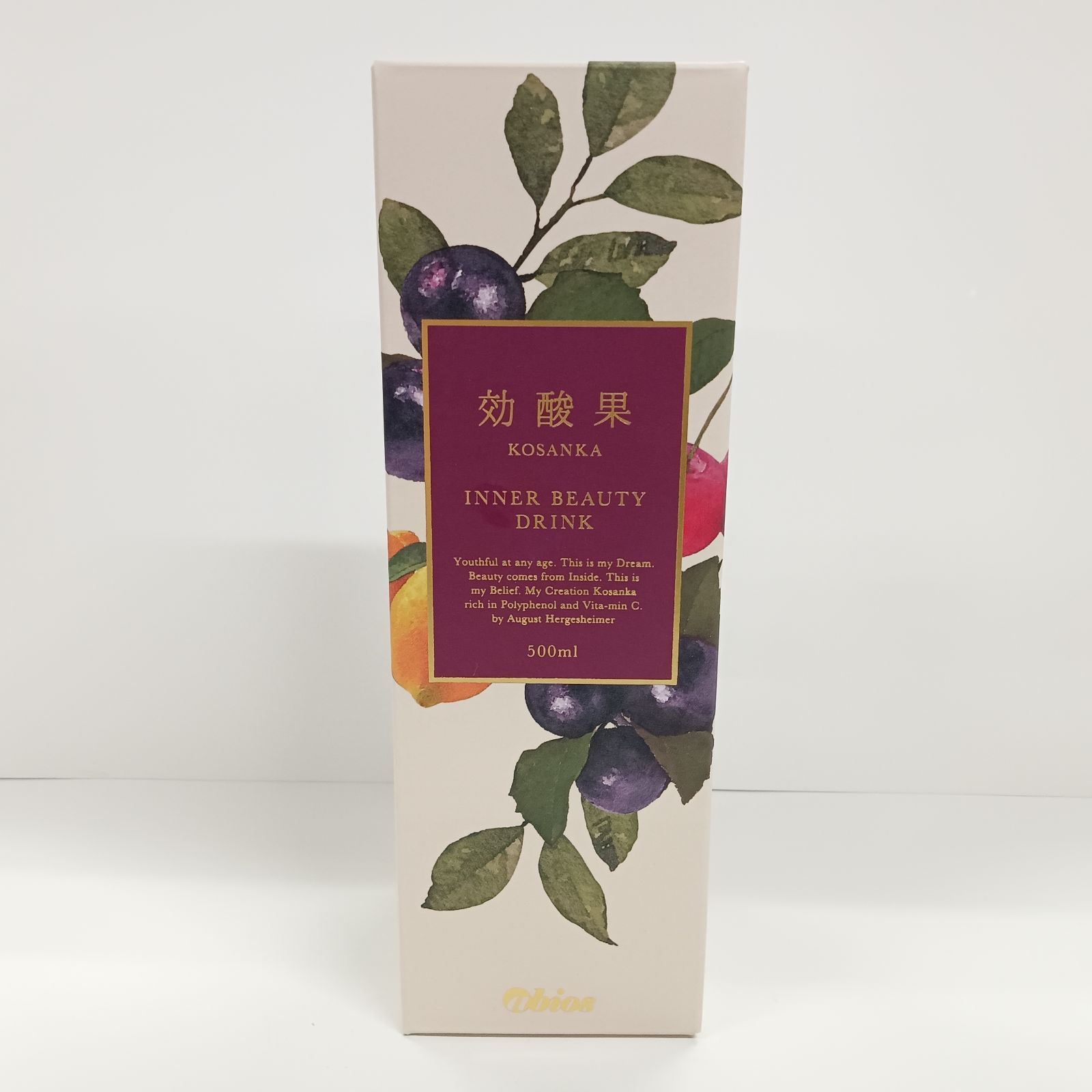 u アサイー美容ドリンク 効酸果 こうさんか 500 ml 健康食品 ポリフェノール ビタミン