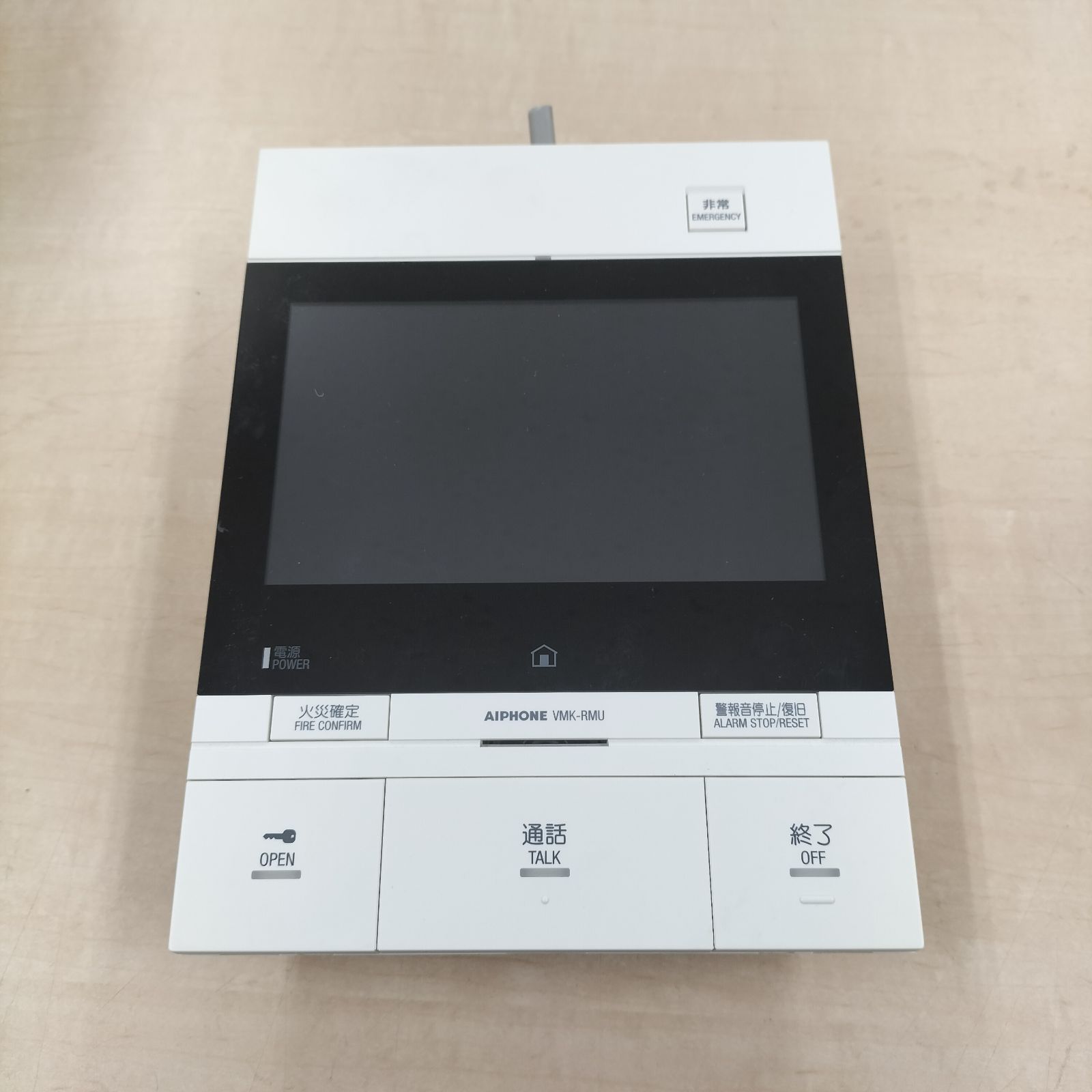 アイホン 住宅情報盤 VMK RMU 共同住宅用自火報対応モニター付セキュリティ親機 モデルルーム展示 N 2511 RC 1