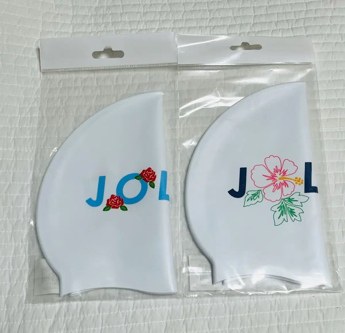 JOLYN スイミングキャップ 新色ロジ ハイビスカス