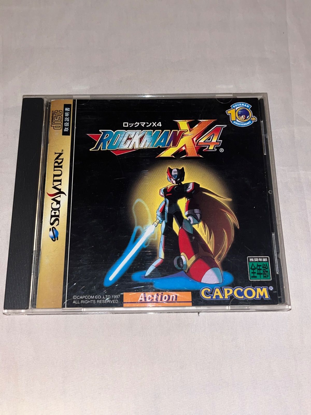 希少】ロックマンX4 ☆セガサターン☆ - メルカリ