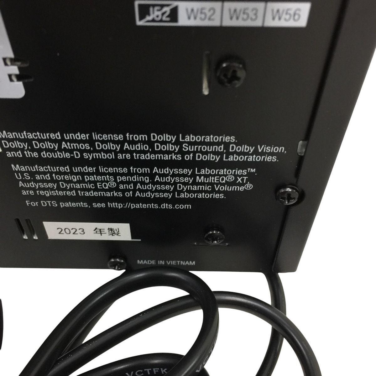 DENON AVR-X 1700 H 7.2 ch AVサラウンドアンプ サラウンドレシーバー デノン AVアンプ アンプ オーディオ機器