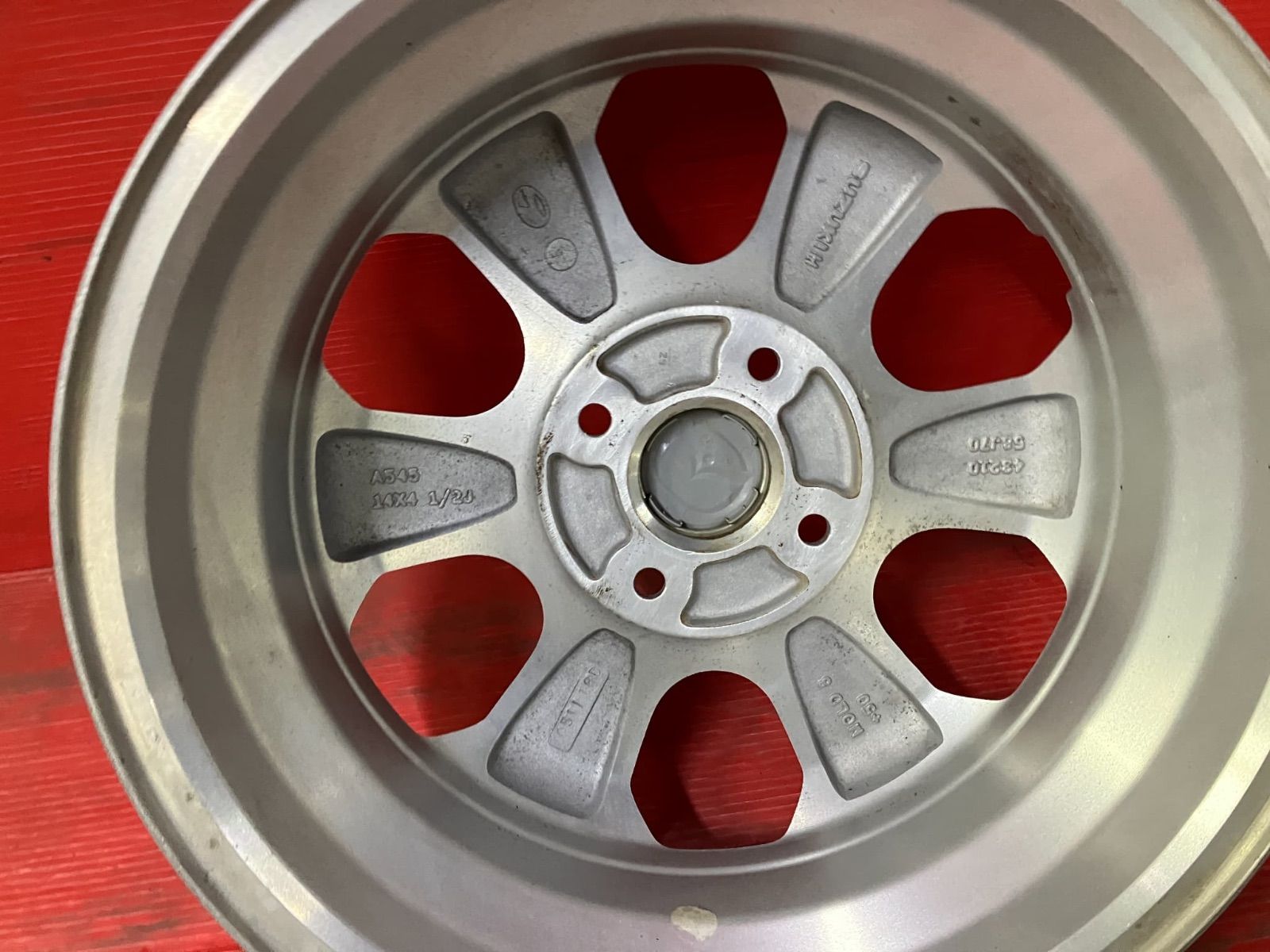  ホイール 14 x 4 5 45 100 H マツダ AZワゴン 4本SET 14インチ ホイール