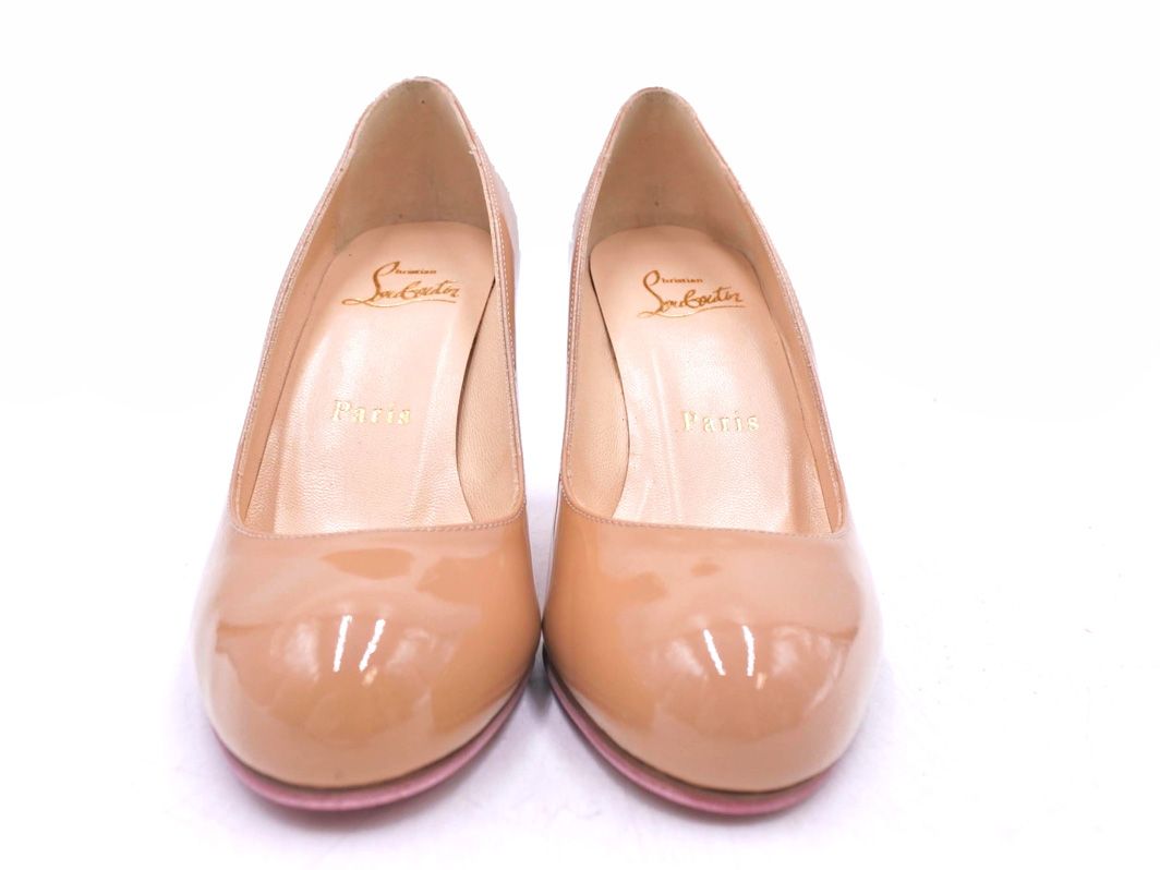 Christian Louboutin クリスチャンルブタン エナメル パテントレザー