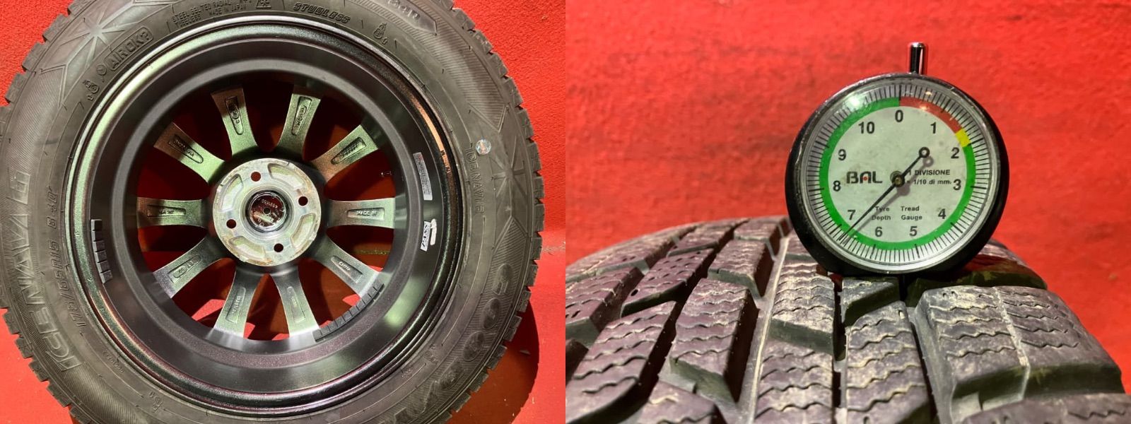  スタッドレスタイヤホイールセット 175 65 R 15 ICE NAVI 6 x 5 50 100 4 H 社外 D O S 4本SET 15インチ タイヤ ホイールセット