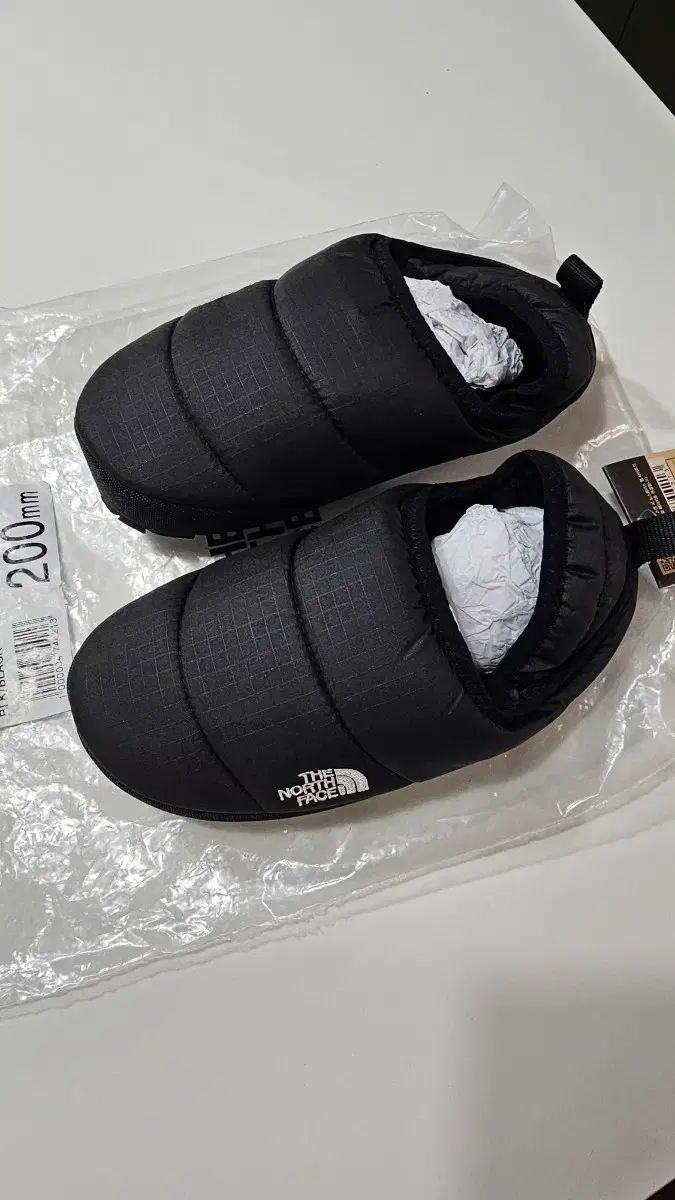 ザノースフェイス ミュール スリッポン ブラック ダウン シューズ ns 96 q 56 s 190 mm
