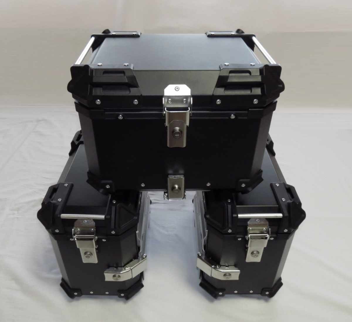 R 1300 GS 2025 以降 サイドキャリア ＆ サイドBOX リア キャリア ＆45 LリアBOX 6点セット黒