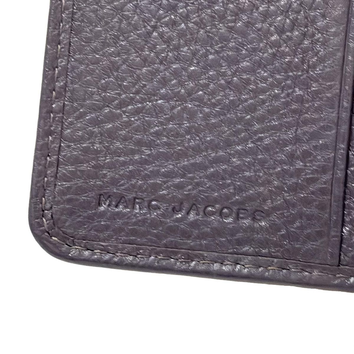 MARC JACOBS(マークジェイコブス) 名刺入れ - ダークグレー レザー