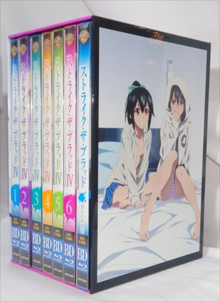 アニメBlu-ray ゲーマーズBOX付 ストライク ザ ブラッド IV 消えた聖槍篇 初回全7巻 セット