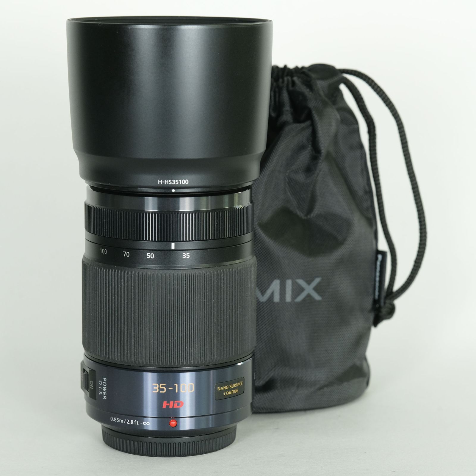 Panasonic LUMIX G X VARIO 35-100 mm F 2.8 POWER O.I.S. H-HS 35100 | マイクロフォーサーズマウント