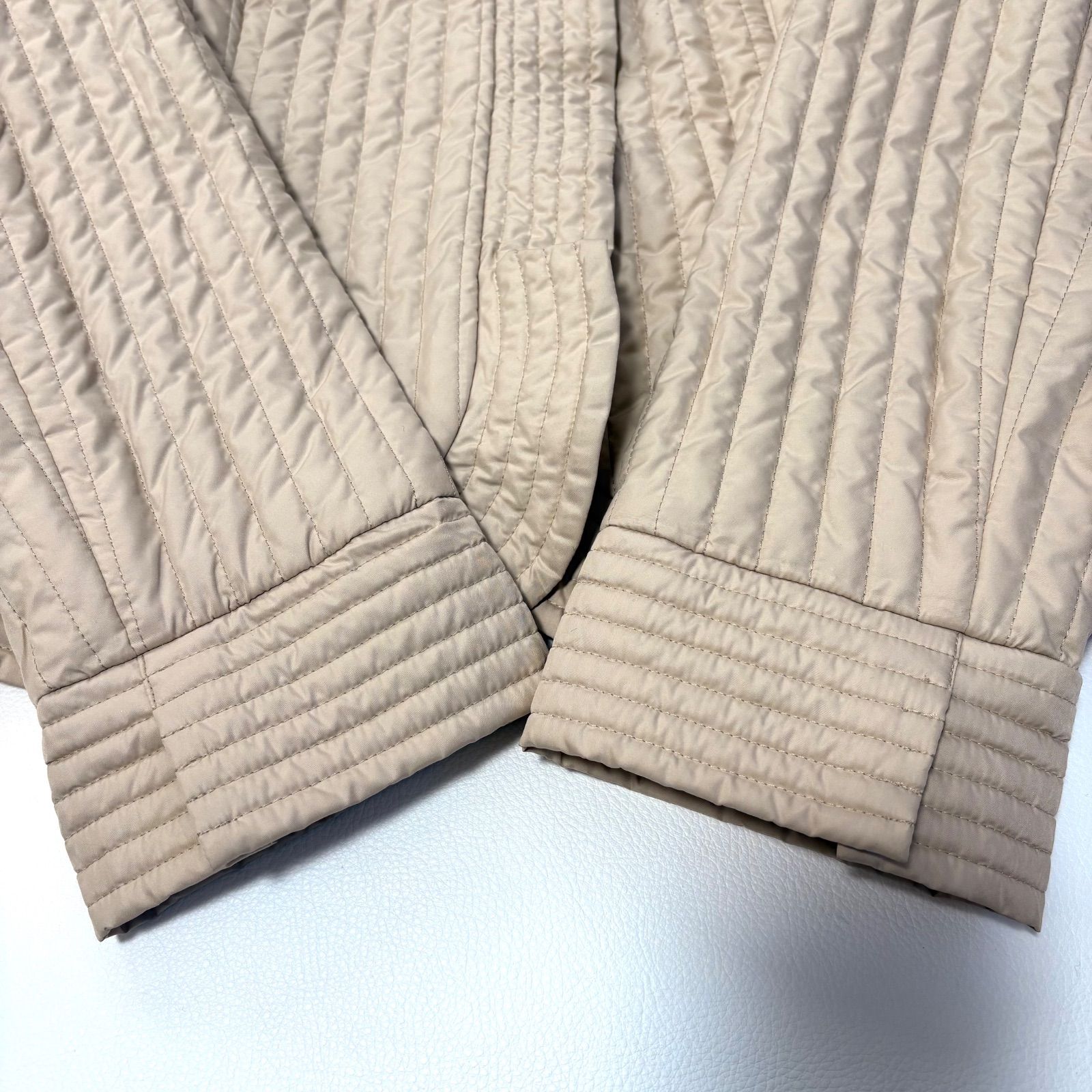 TO BE CHIC／トゥービーシック】 キルティングジャケット ベージュ系