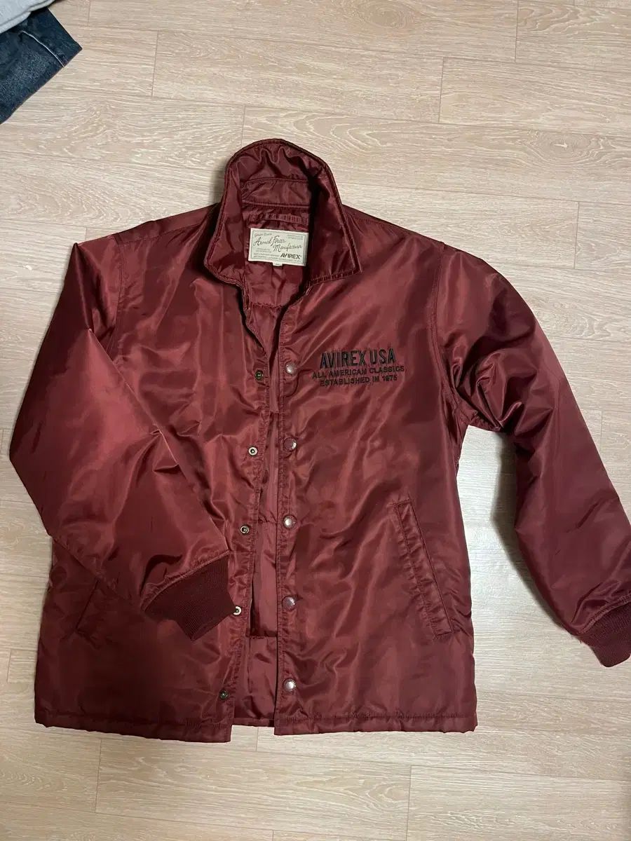 アヴィレックス コーチジャケット