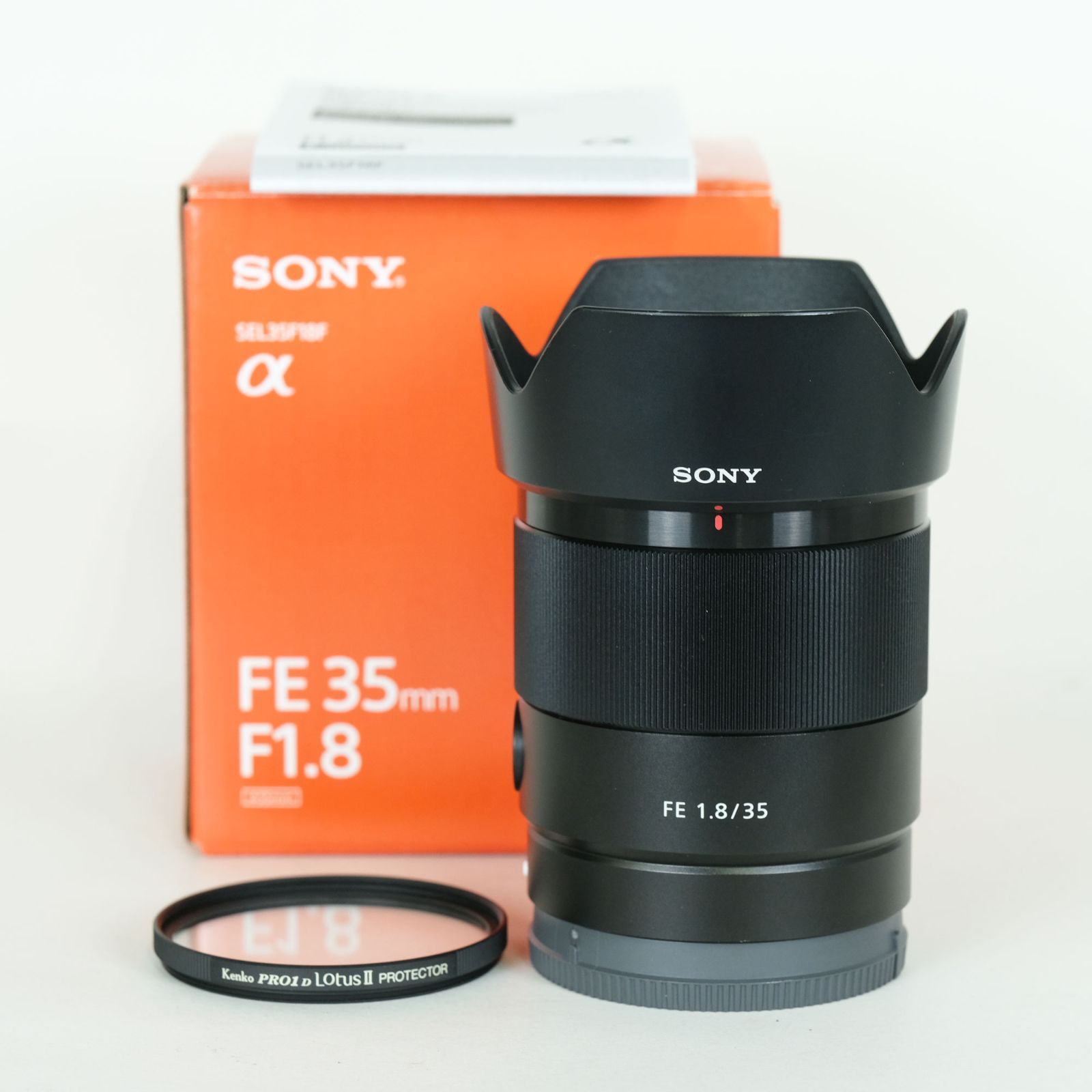 美品 | 高級フィルター付] SONY FE 35mm F1.8 SEL35F18F | SONY E