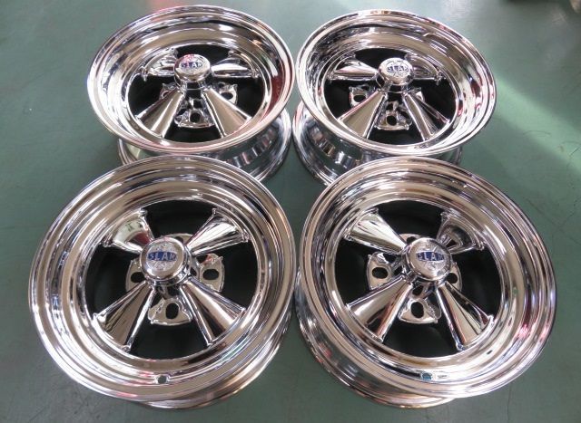 SLAM CRAGAR クレーガ タイプ クローム 13 X 5 4 H 114 3 旧車 BRE ディッシュ サニトラ サニー DATSUN ダットサン