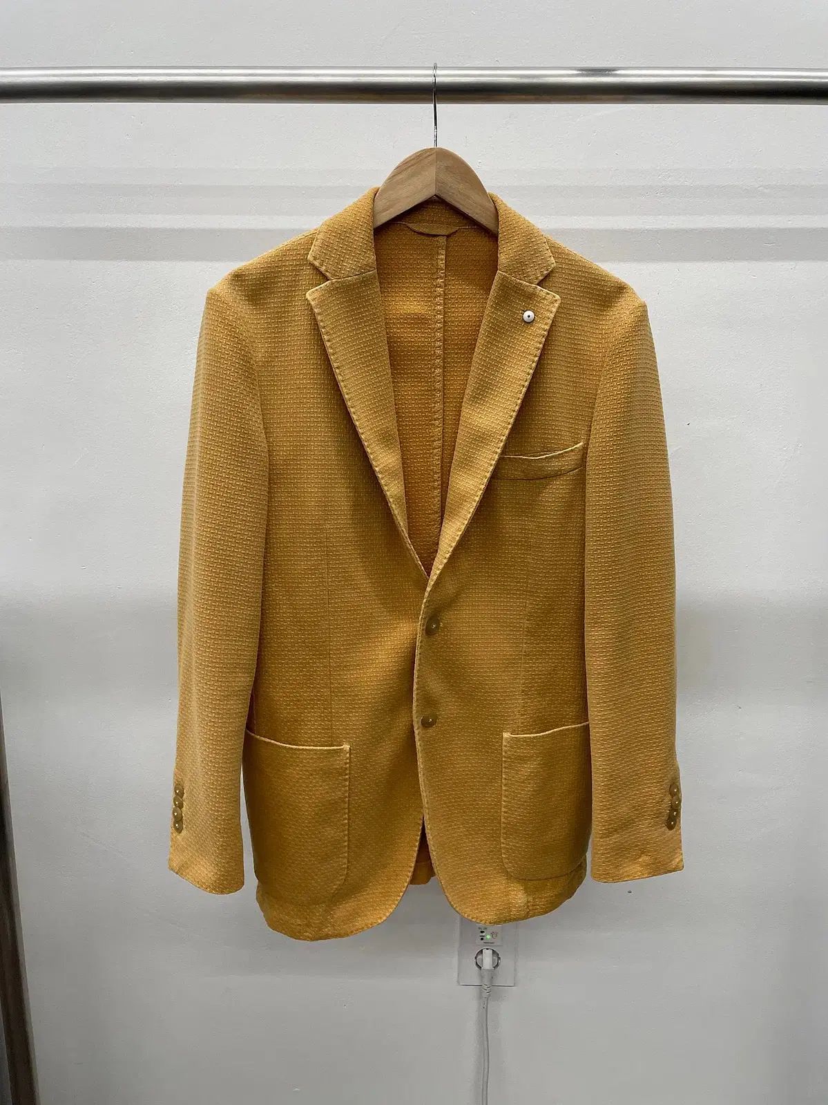 100 イタリー ルビーAM コットン ジャケット