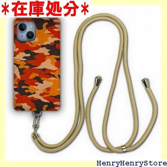 Xperia 5 SO-01 M SOV 41 ケース スマホショルダー 肩掛け 首かけ 斜め掛け エクスペリア SO 01 スマホケース ショルダーストラップ ショルダーケース スマホストラップ カバー スマホカバー シ ー オレンジ 969