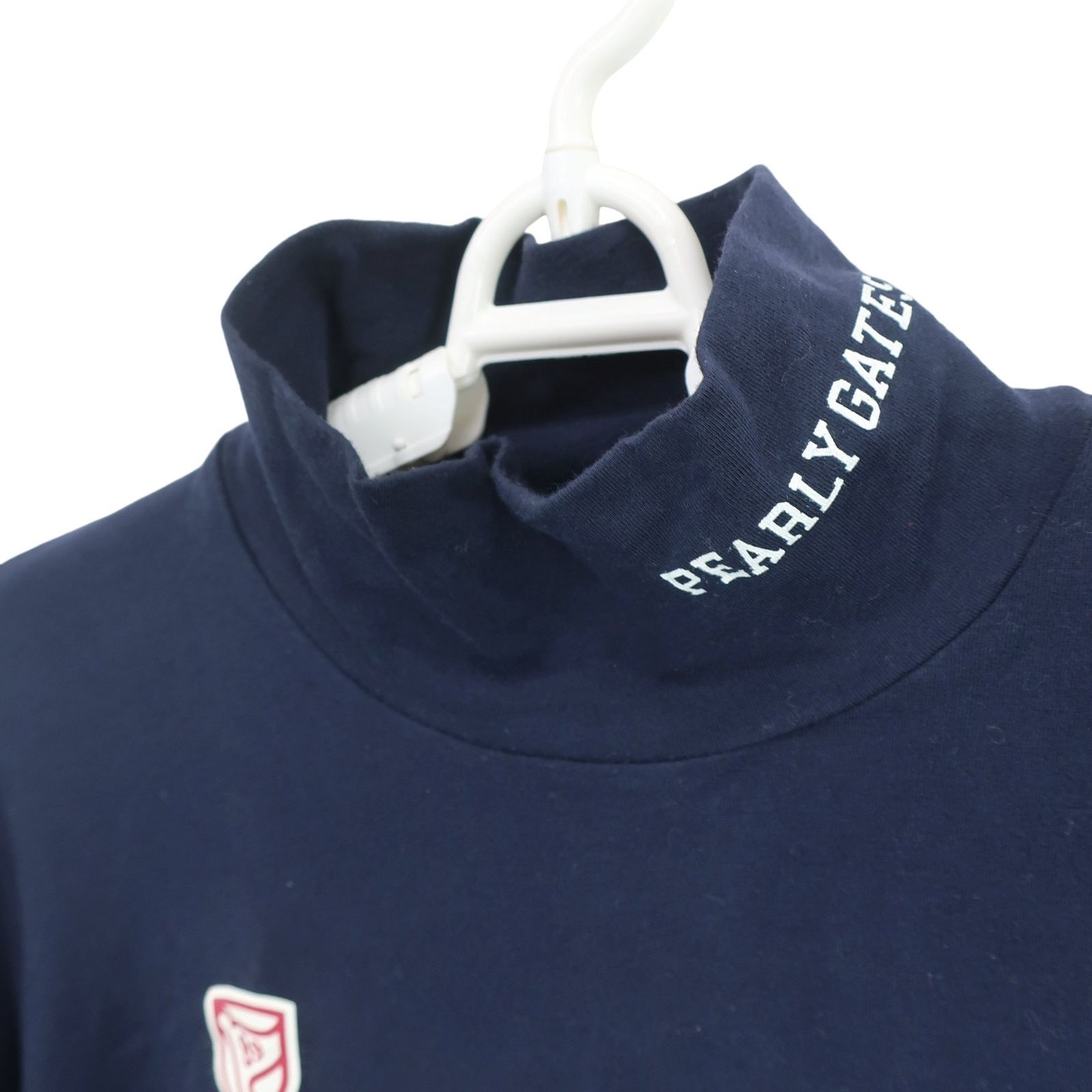 PEARLY GATES(パーリーゲイツ) ハイネックシャツ ネイビー メンズ 5