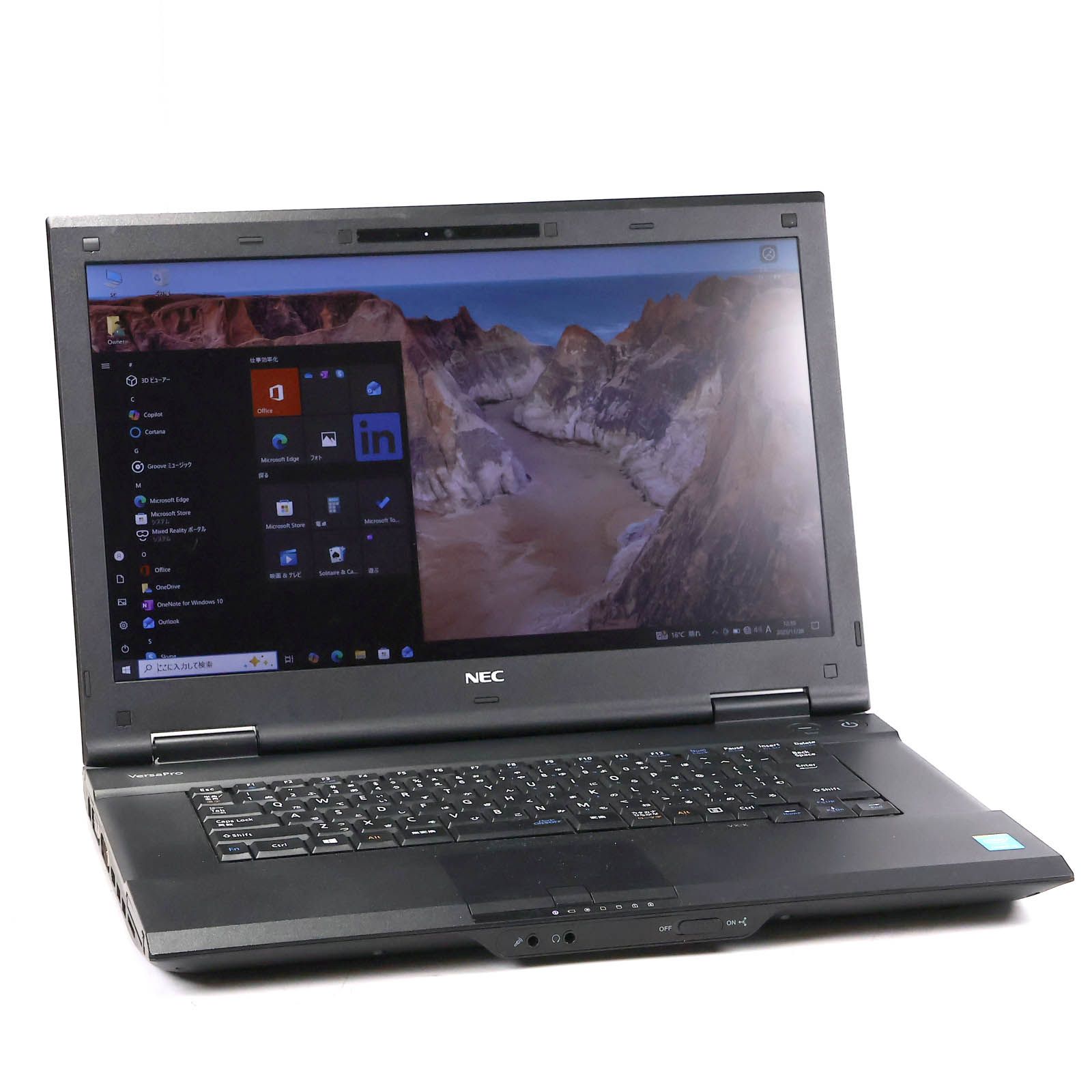 NEC VersaPro VK 27 MX K ノートパソコン Win 10