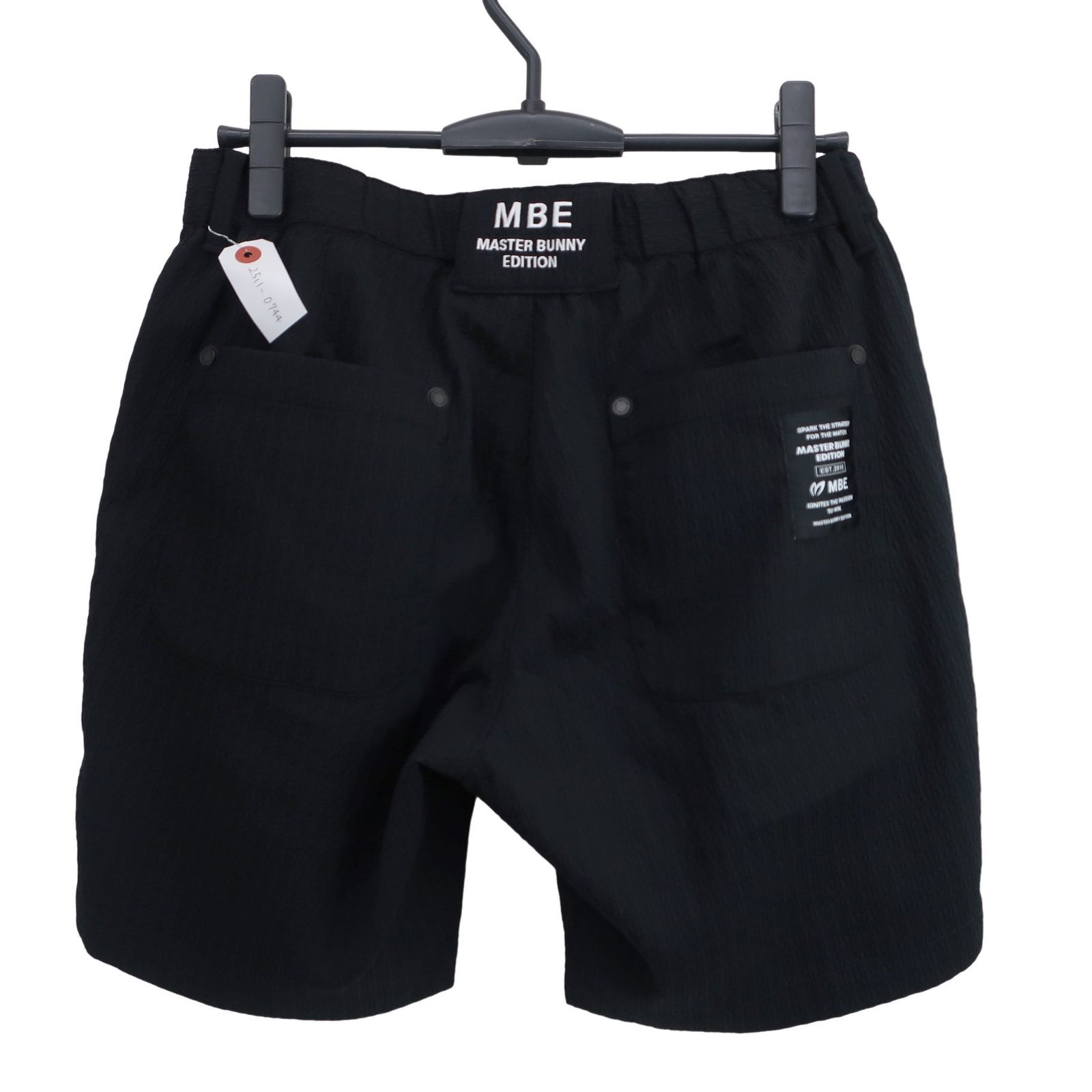 美品　マスターバニー　ハーフパンツ　短パン　黒　ブラック　5 L〜XL相当 超美品】MASTER BUNNY EDITION(マスターバニーエディション) ハーフ
