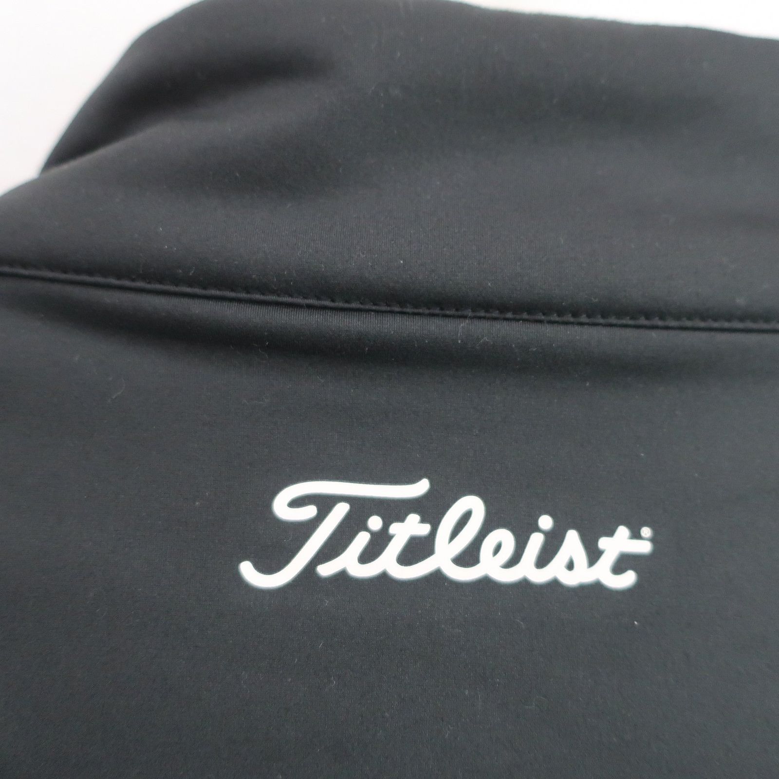 美品】Titleist(タイトリスト) フルジップジャケット 黒 メンズ 3L