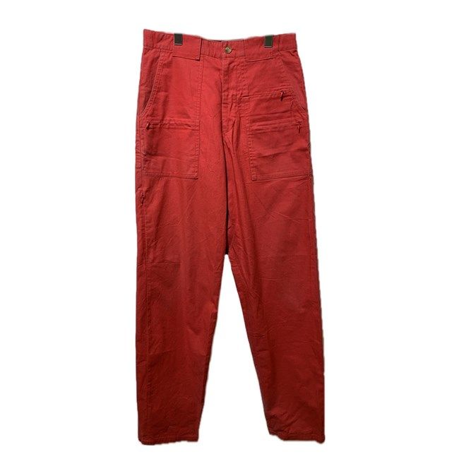 Y's for men チノパン 綿パン ボトムス ジップフライ 無地 日本製 ドメスティック 古着