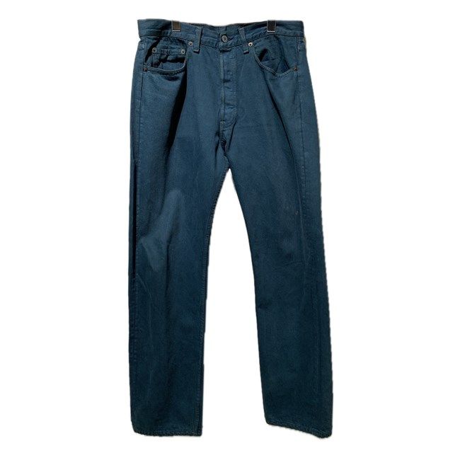Levi's　デニムパンツ　80s-90s vintage　80年代-90年代　501　刻印532　カラーデニム　ボタンフライ　Gパン　ジーンズ　USA製　アメカジ　古着