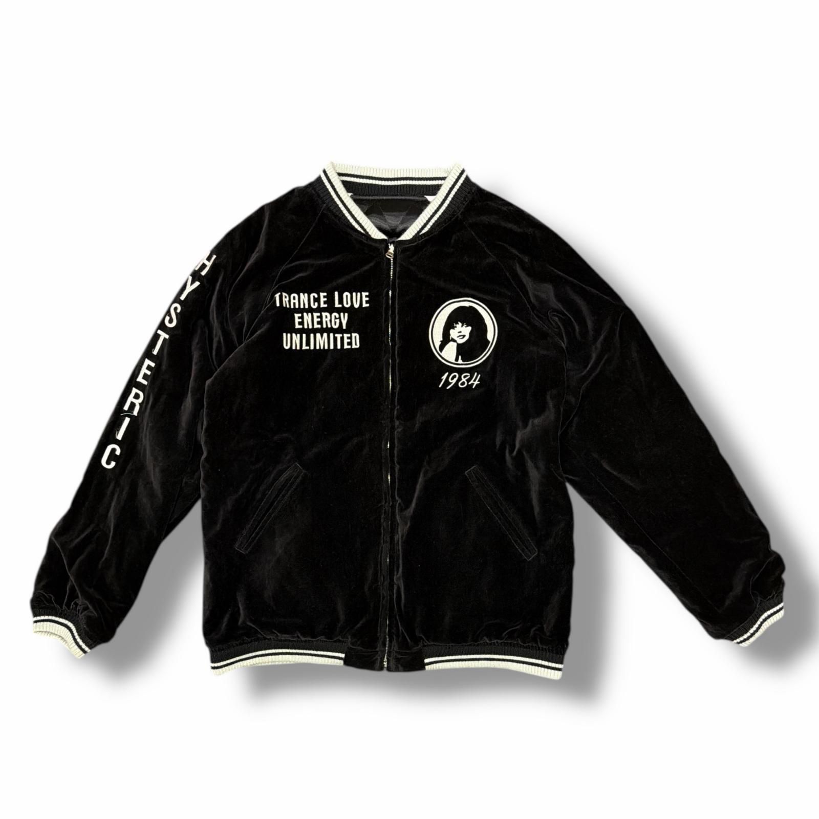 ヒステリックグラマー 別珍 リバーシブル スカジャン HYSTERIC GLAMOUR リバーシブルスカジャン ブルゾン 別珍 ジャケット