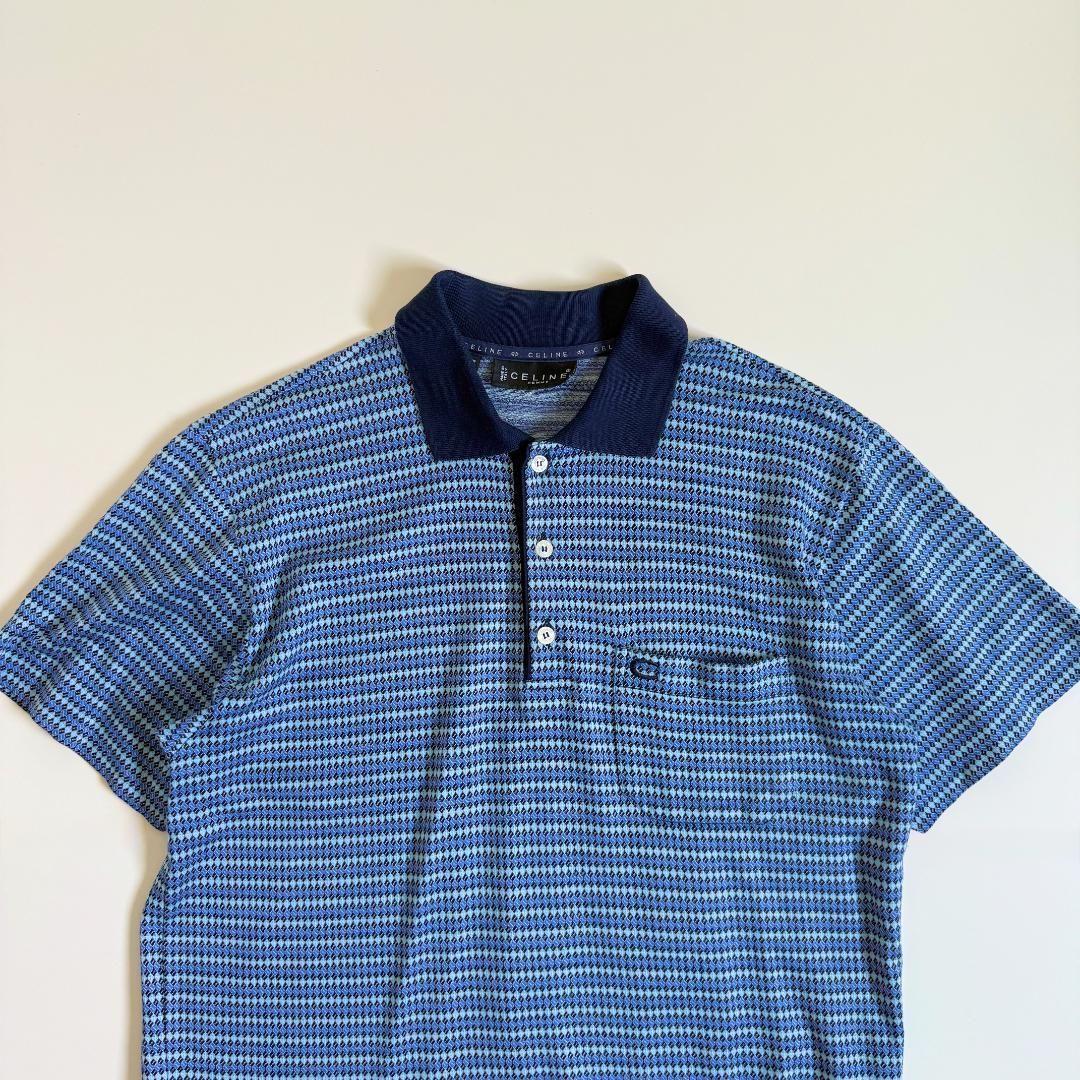 CELINE 1990 s All Pattern S|S Polo Shirt
