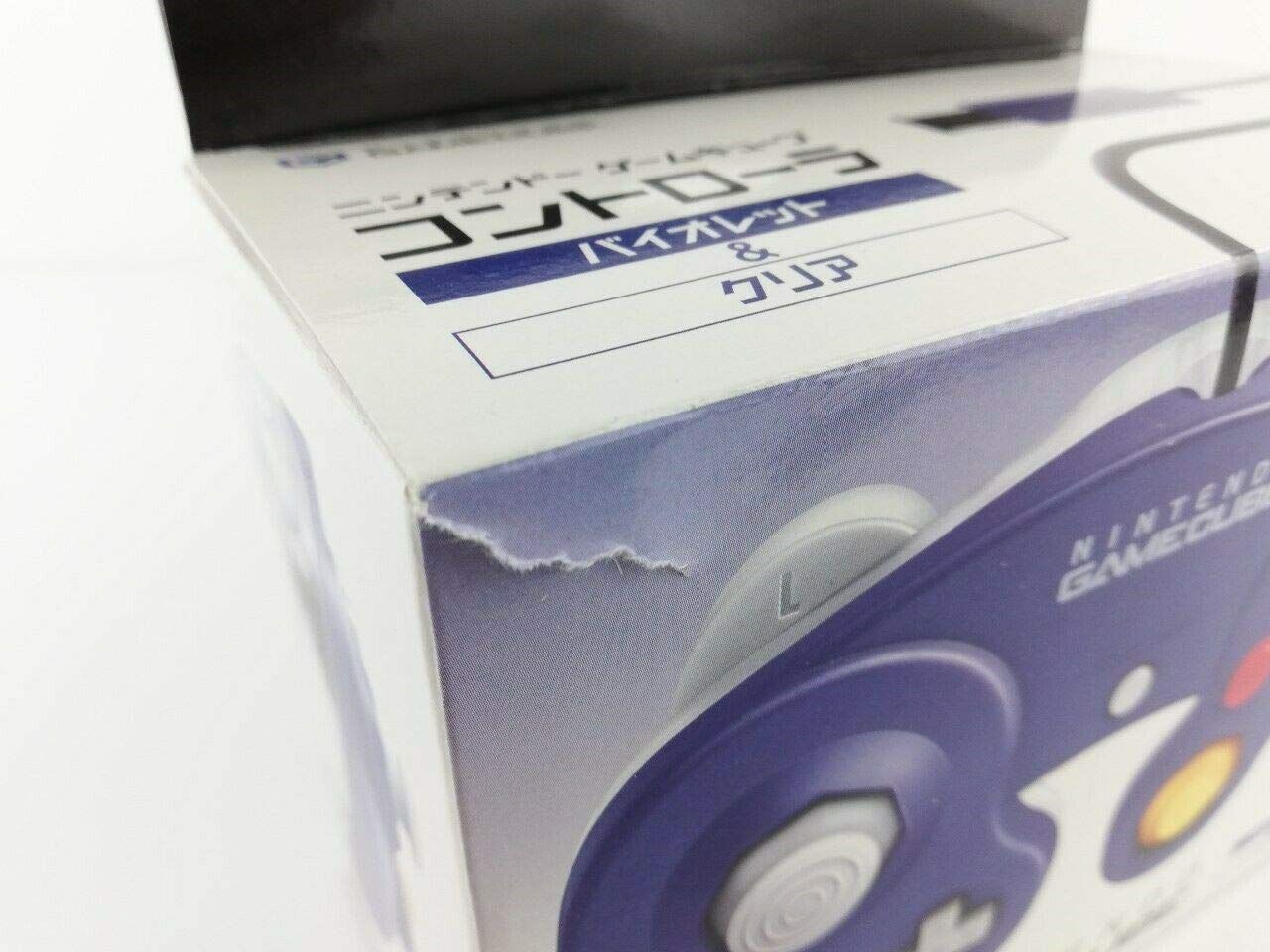 ニンテンドーゲームキューブ コントローラ バイオレット クリア