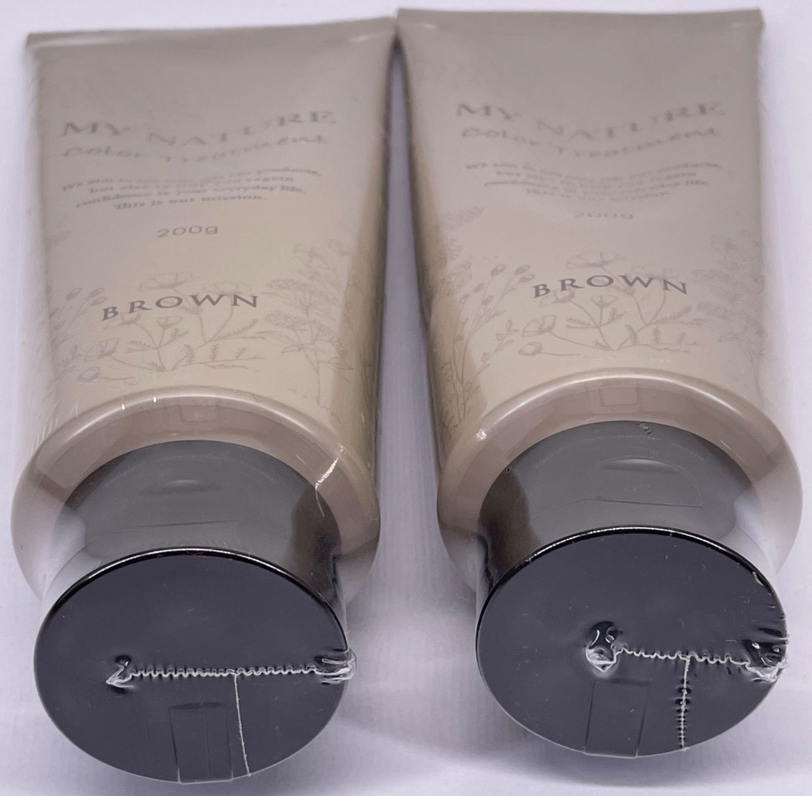 マイナチュレ オールインワン カラートリートメント ブラウン 200g×2本