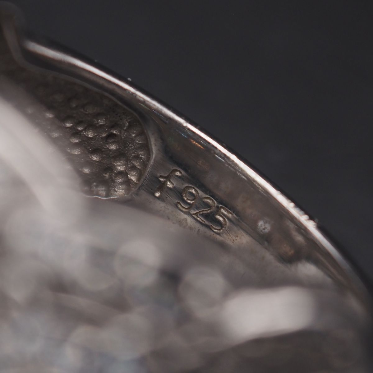 J365 キュービックジルコニア CZ 925刻印 リング ラインストーン