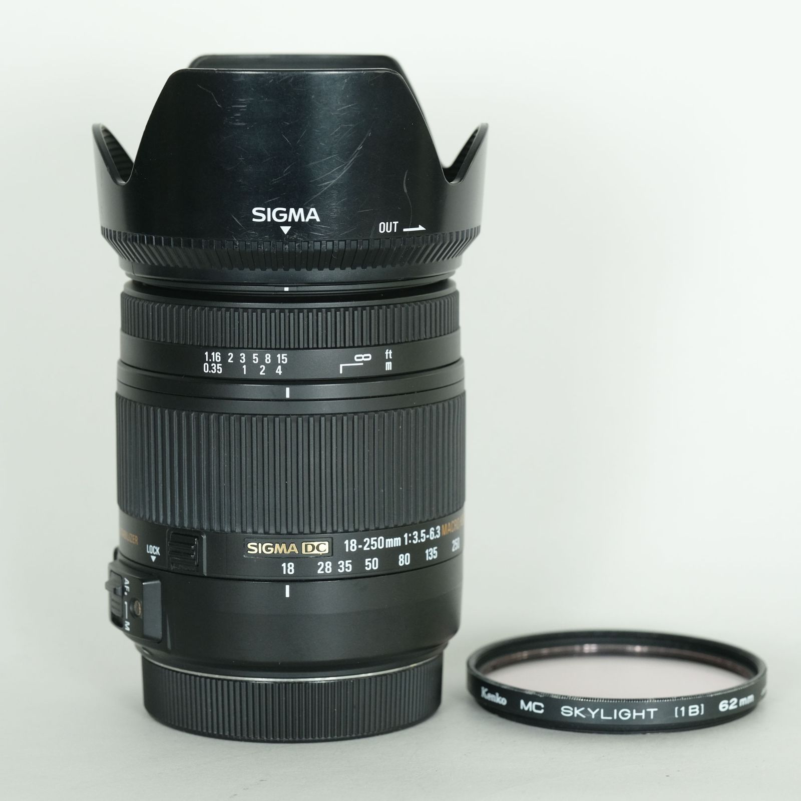 フィルター付 SIGMA 18-250 mm F 3.5-6.3 DC MACRO OS HSM キヤノンEF用 その他