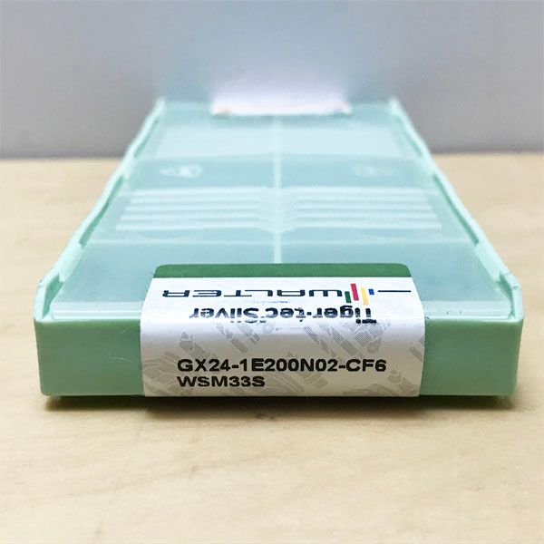WALTER ワルター Tiger tec Silver GX 24- -CF 6 WSM 33 S 入 箱 切削用チップ 115506