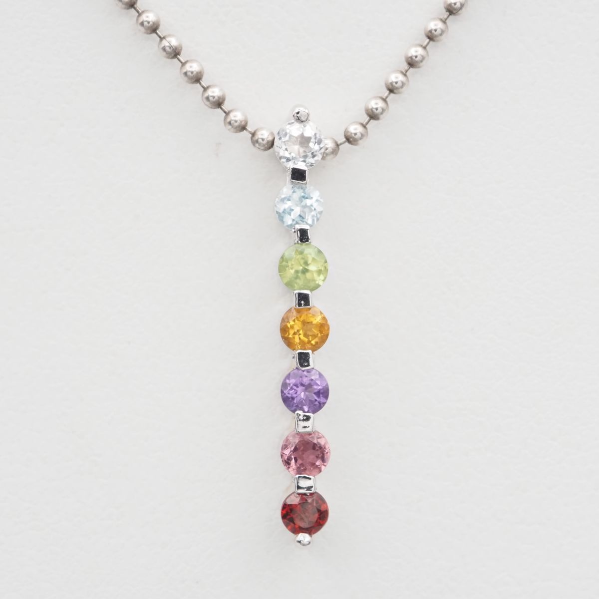 J 336 ガーネット アメジスト シトリン ペリドット 等 カラーストーン SV 925刻印 ペンダント トップ デザイン シルバー チャーム ヘッド