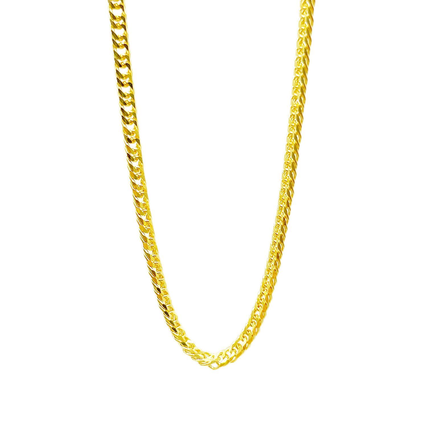 喜平 ネックレス 24金 ダブル6面 50cm 10g 造幣局検定刻印 K24