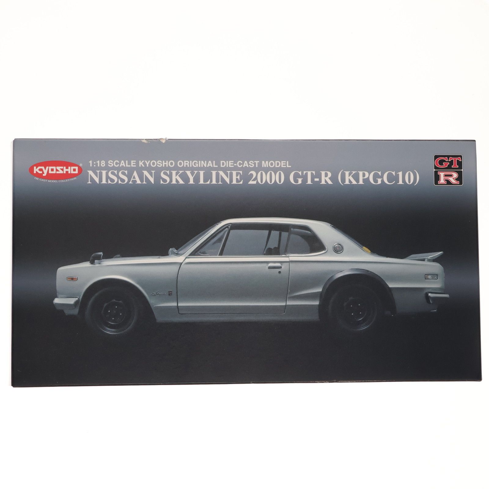 1 18 Nissan Skyline スカイライン 2000 GT R KPGC 10 Normal Wheel Version UP シルバー 完成品 ミニカー K 08127 S 京商
