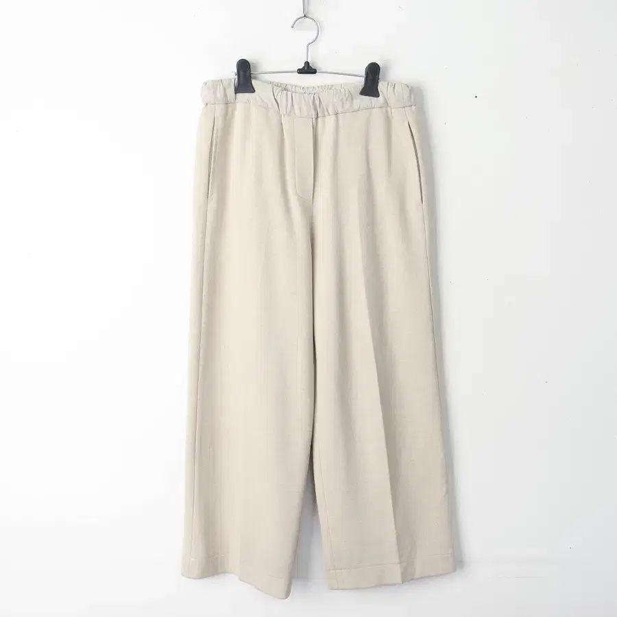 26 システム ウールブレンド バンディング ワイド パンツ