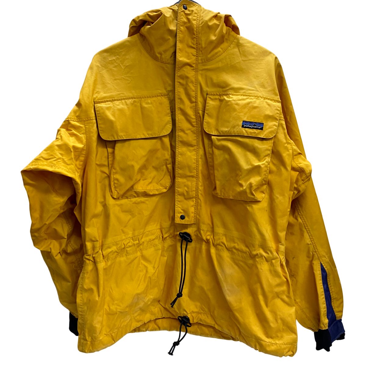 90's パタゴニア　ナイロンアノラック　イエロー　コスタリカ製 パタゴニア PATAGONIA 90's skanorak jacket ナイロン アノラック