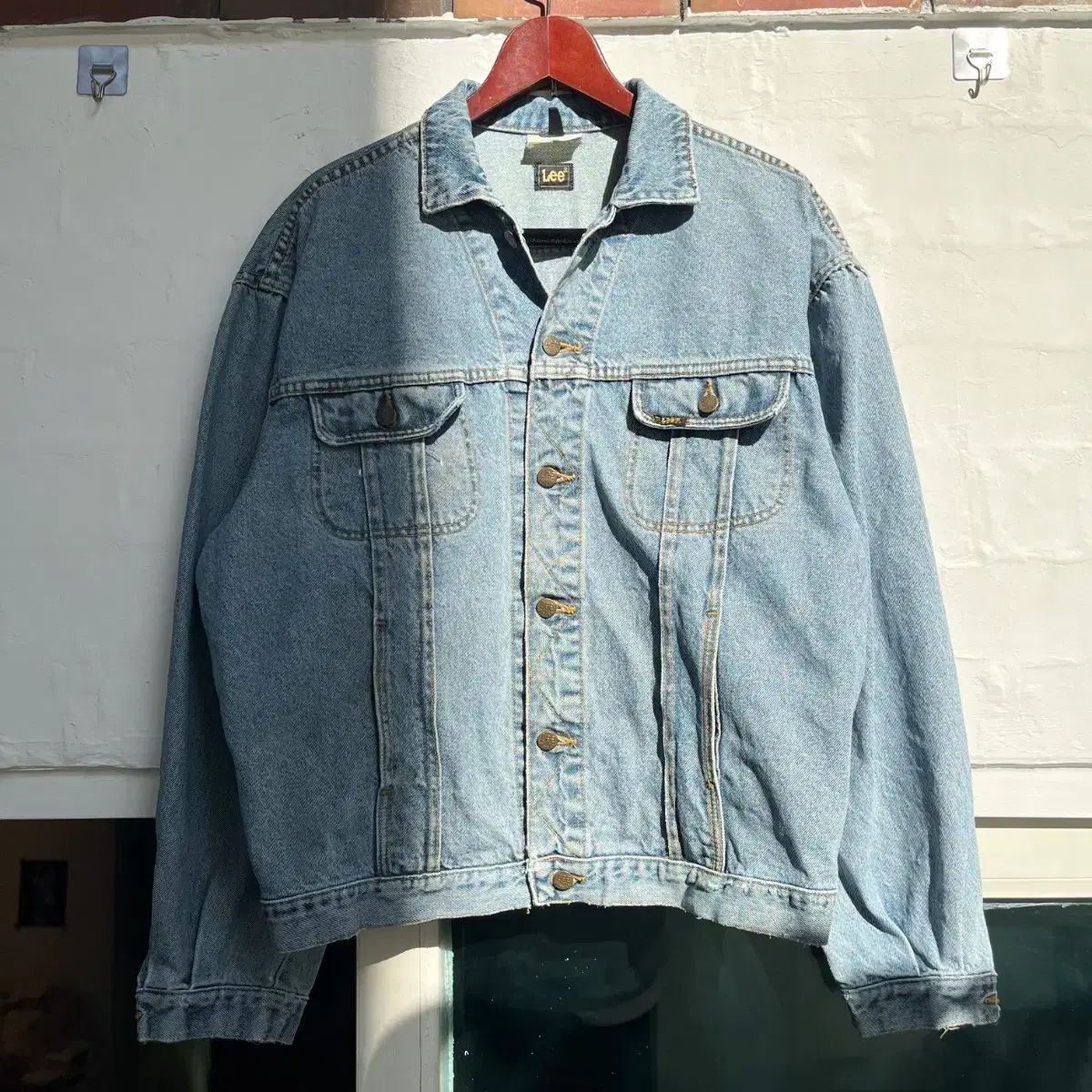 Lee リー ライダース トラッカー デニム ジャケット OS
