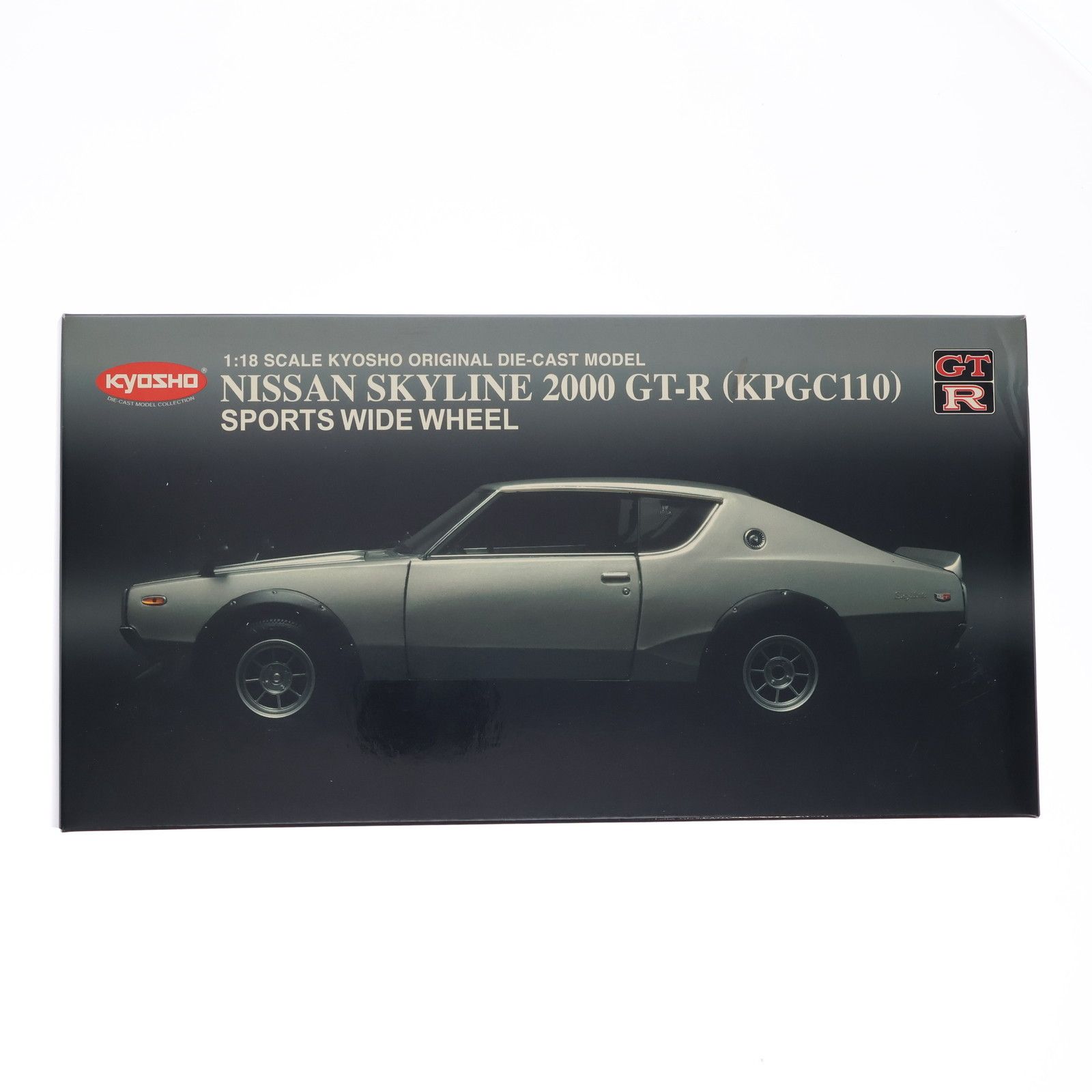 1 18 Nissan Skyline スカイライン 2000 GT R KPGC 110 1972 StreetSports シルバー 完成品 ミニカー K 08254 S 京商