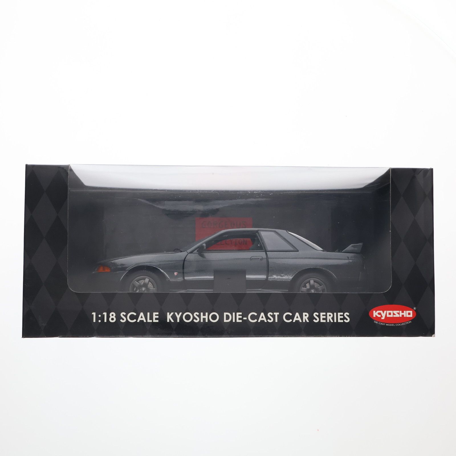 1 18 NISSAN SKYLINE スカイライン GT R BNR 32 中期型 ガングレーメタリック 完成品 ミニカー 08361 G 京商