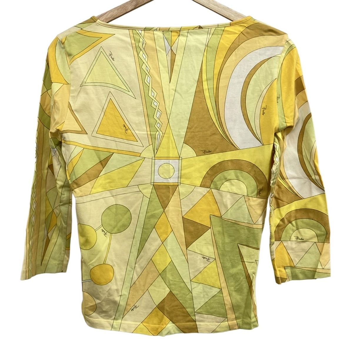 EMILIO PUCCI(PUCCI)(エミリオプッチ) 七分袖カットソー サイズ46 L