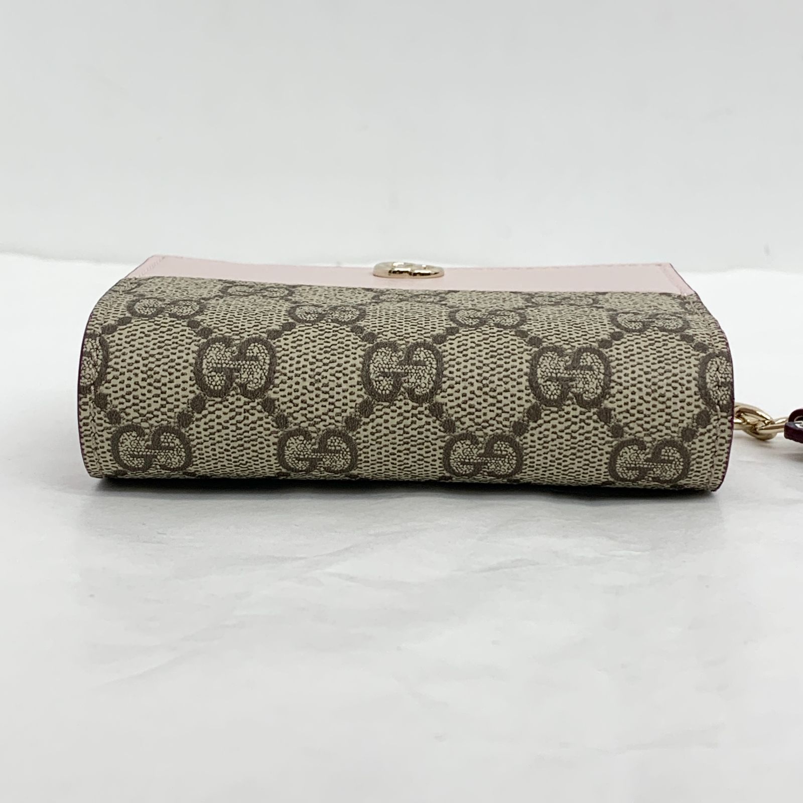 未使用 GUCCI グッチ ヒグチユウコ コラボ ピンク 財布 GG 847919