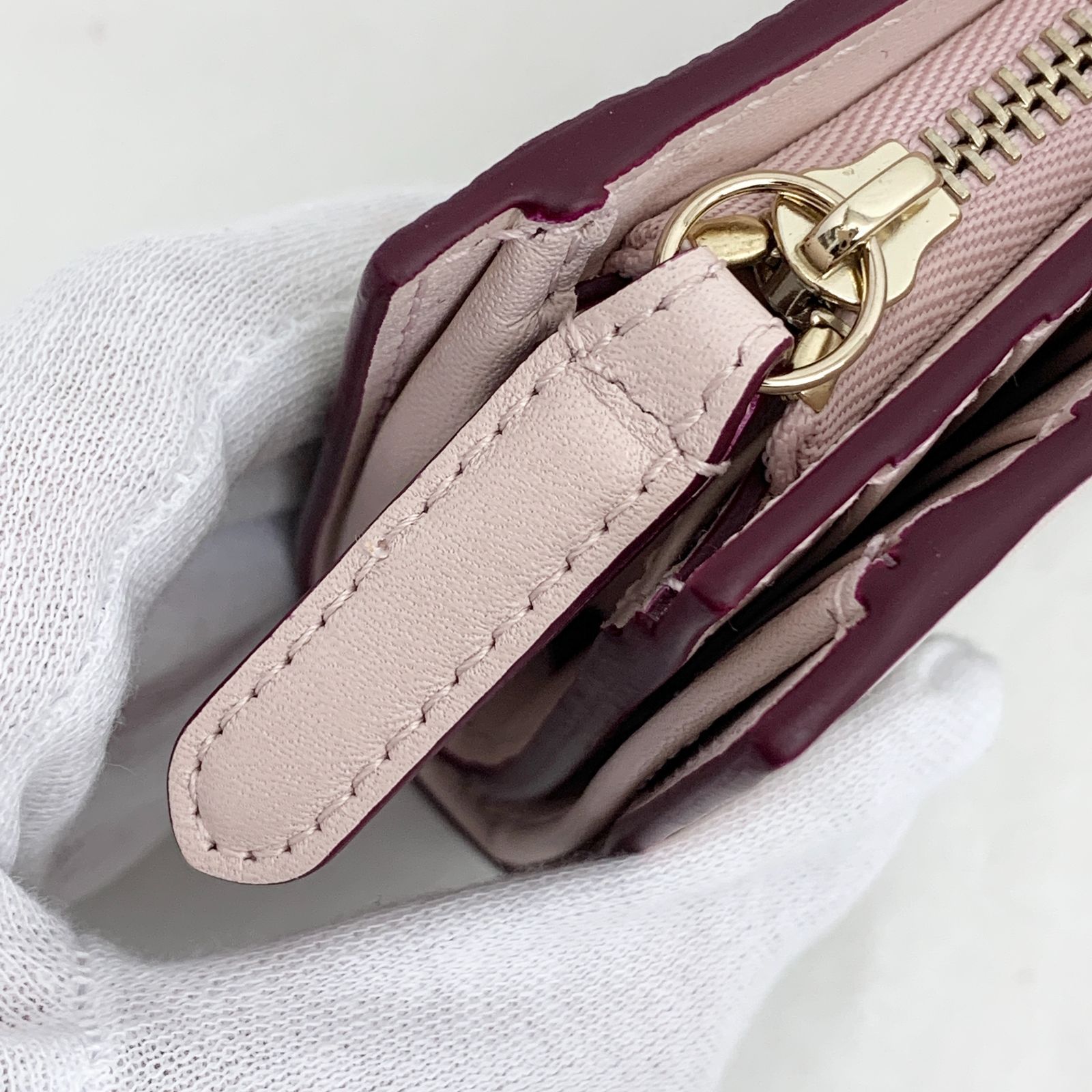 未使用 GUCCI グッチ ヒグチユウコ コラボ ピンク 財布 GG 847919 