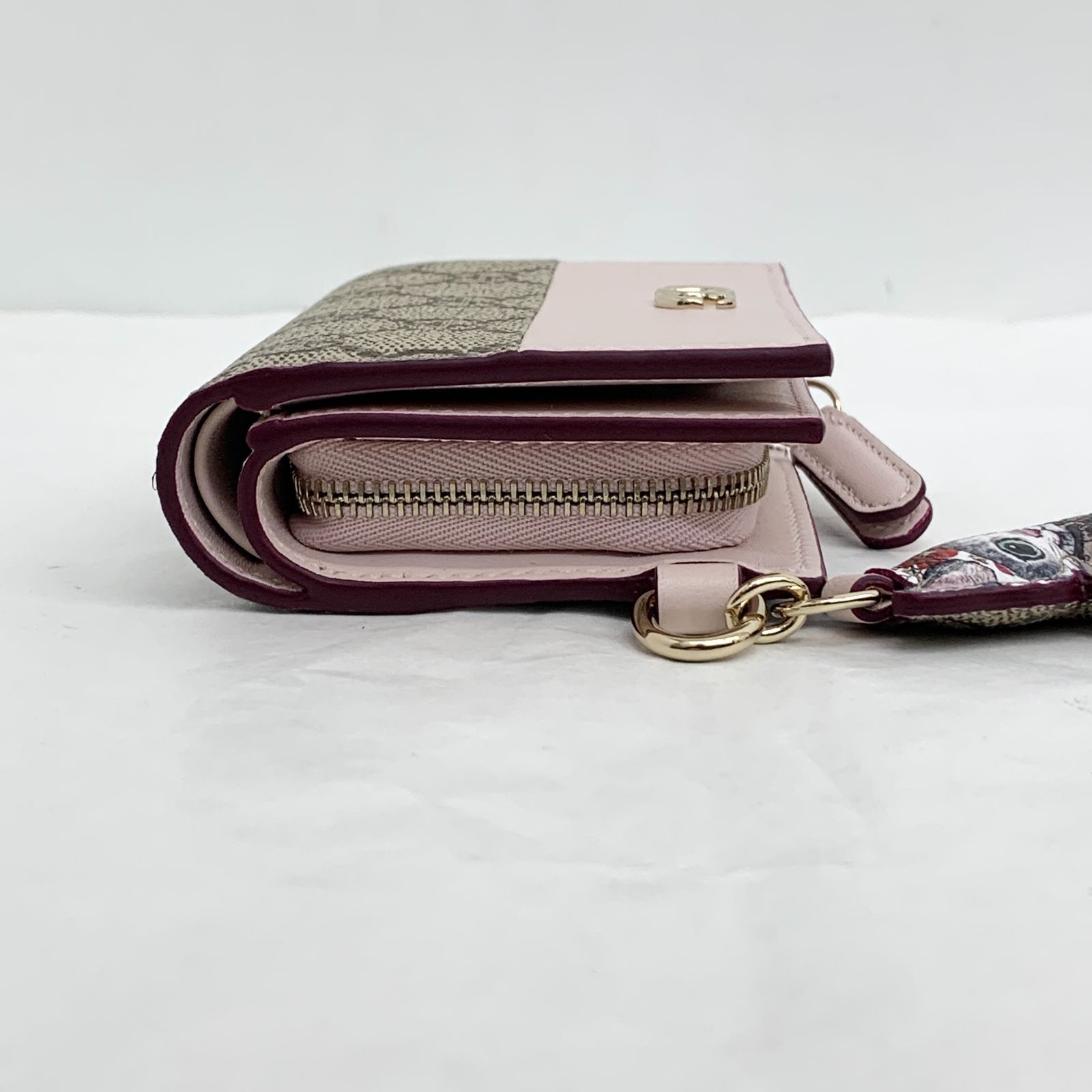 未使用 GUCCI グッチ ヒグチユウコ コラボ ピンク 財布 GG 847919 
