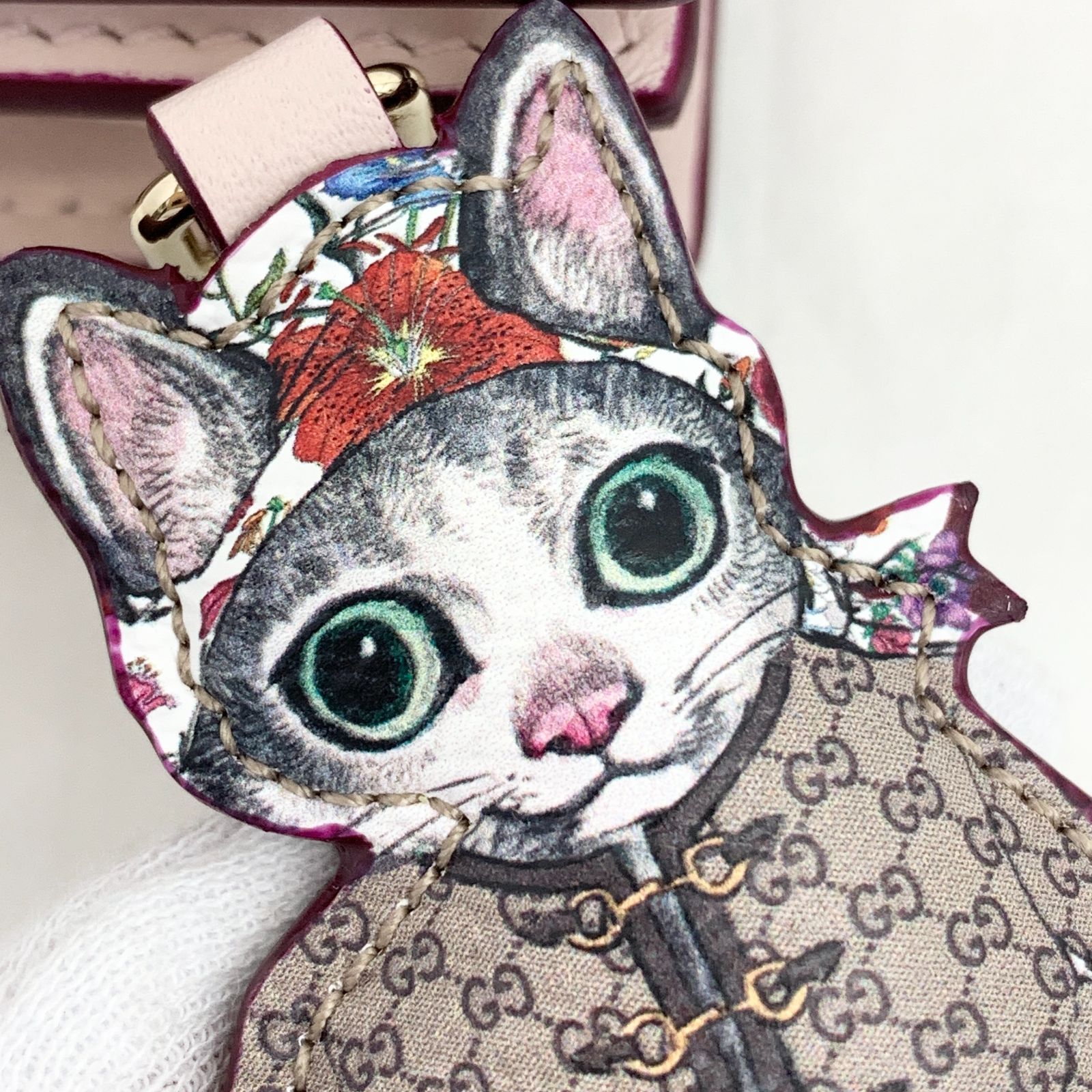 未使用 GUCCI グッチ ヒグチユウコ コラボ ピンク 財布 GG 847919