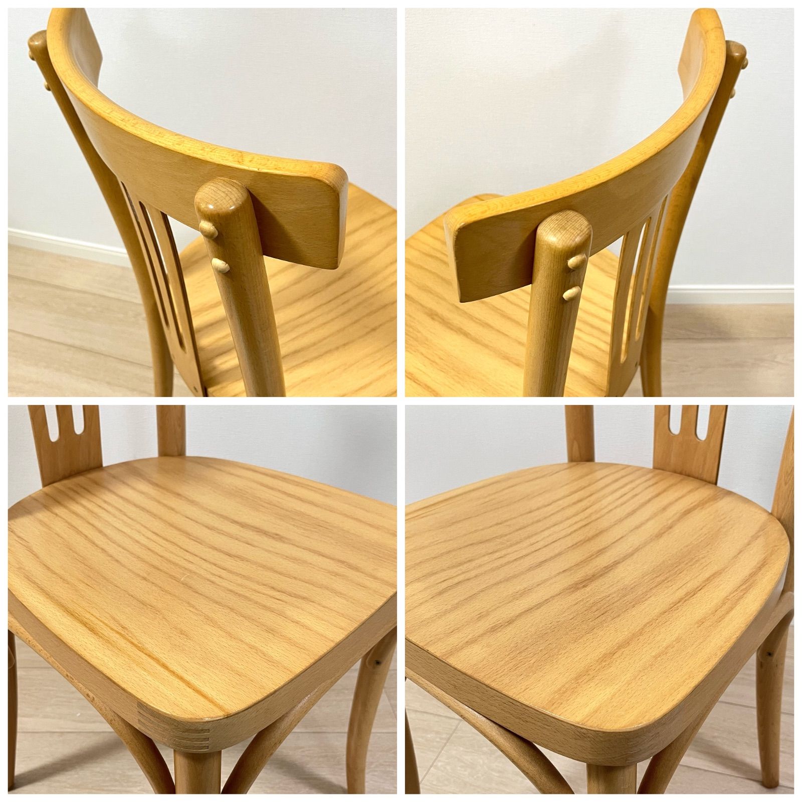 ち32) TON トン THONET トーネット ベントウッドチェア 曲げ木椅子